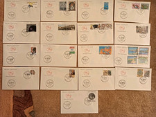 ITALIA REPUBBLICA: LOTTO DI 17 FDC CAVALLINO PERIODO 1989/1990 AD UN PREZZACCIO!