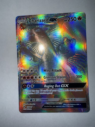 Carta pokémon tcg charizard - carta,