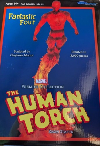 Human torch fantastic - human, four