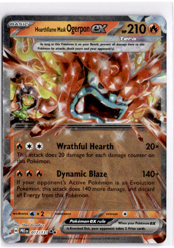 Hearthflame mask ogerpon - ex,