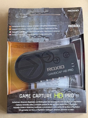 Roxio game capture pro - roxio, hd