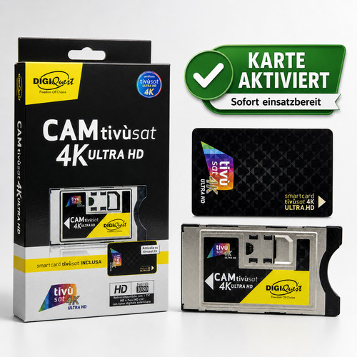 Modulo tivusat hd - 4k, +
