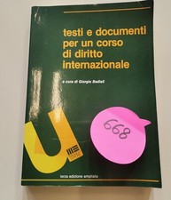 Testi e documenti per un corso di diritto internazionale 100668