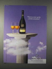 1997 Remy Martin Cognac Ad - Come Up for A Drink?