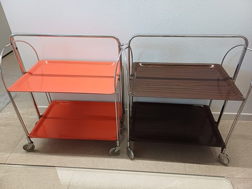 Carrello portavivande anni70 - carrello,