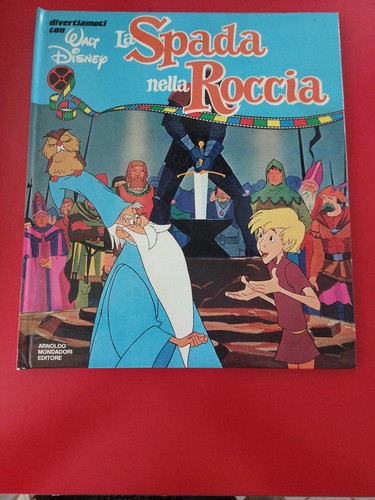 Libro spada nella roccia - nella,