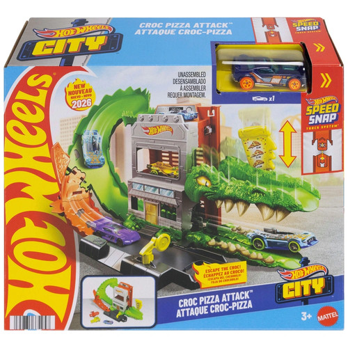 Hot wheels city croc - wheels,