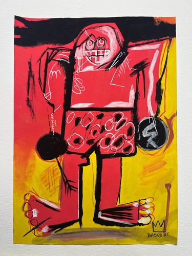 Disegno jean michel basquiat - disegno,