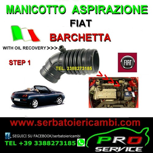 Tubo manicotto aspirazione