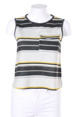 Zara top righe - zara, s