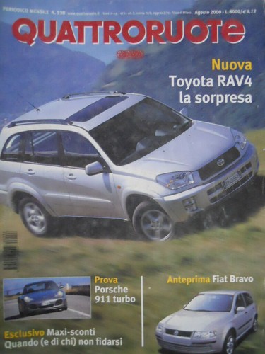Quattroruote 538 2000 prova - 538,