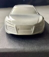1:43 AUDI Ag AUDI R8 MODELLINO IN FUSIONE DI ALLUMINIO SATINATO Dealer Edition