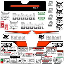 Kit decalcomania adatto per Bobcat T650 pista skid steer T 650 caricatore adesivo avvolgente vinile 7 anni