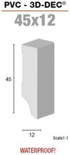 Zoccolino battiscopa 45x12mm - zoccolino,
