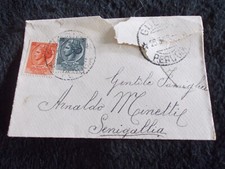 Busta d'epoca con francobolli