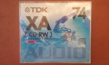 RARE TDK XA CD-RW 74 AUDIO 74