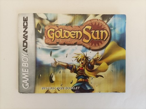 Gameboy advance golden - golden, sun