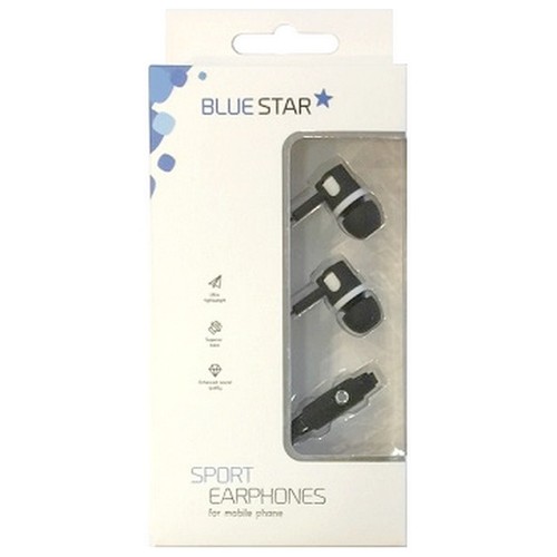 Blue star auricolare stereo - blue,