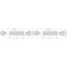 2x molla molle ammortizzatori