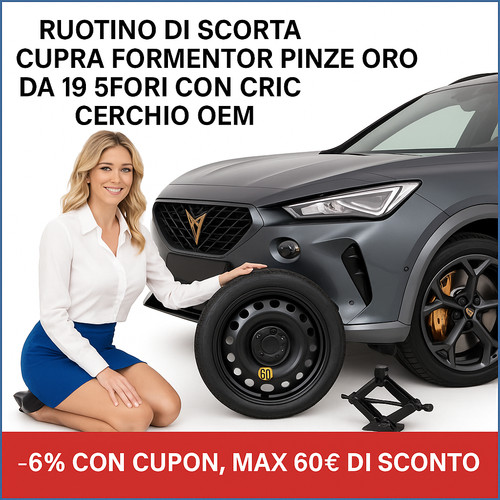 Ruotino scorta cupra - di,