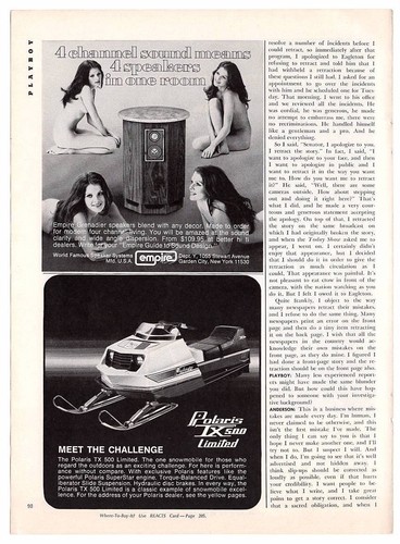 Vintage 1970s mag - print, ad