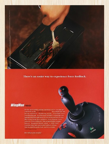 Pubblicità originale logitech - pubblicità,