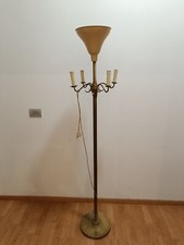 Piantana Da Terra Anni 40/50  In Ottone 