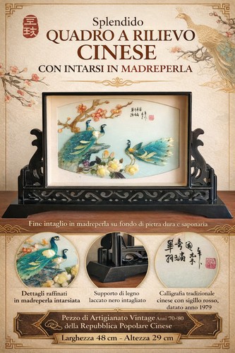 Quadro cinese tavolo con - quadro,