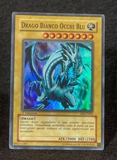 Drago Bianco Occhi Blu