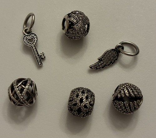 Pandora set six sterling - pandora,