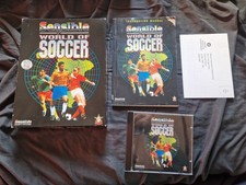SENSIBLE WORLD OF SOCCER PC gioco BIG BOX e SOLO MANUALE