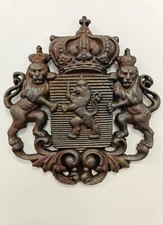 Bourbon Cast Iron Coat of Arms