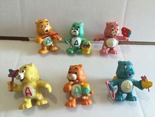 Orsetti del Cuore ANGELORSO Lotto di 6 MINI FIGURE in Gomma 6 cm Vintage