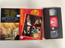 QUEEN - WE WILL ROCK YOU - vhs + locandina-senza custodia - live concert -