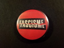 NO FASCISMO - Spilla - Vintage