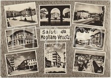 SALUTI DA MOGLIANO VENETO - VEDUTINE (TREVISO) 1961