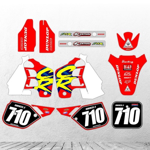 Adesivo motocross honda cr125 - adesivo,
