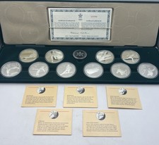 Set monete argento sterling