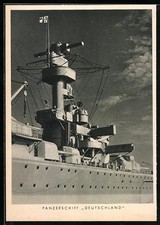AK Corazzata Germania Della