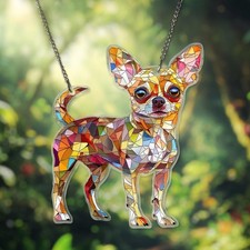 Carino Chihuahua Suncatcher