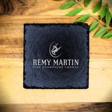 Remy Martin Slate Coaster  Brand New Handcrafted Laser Engraved Square