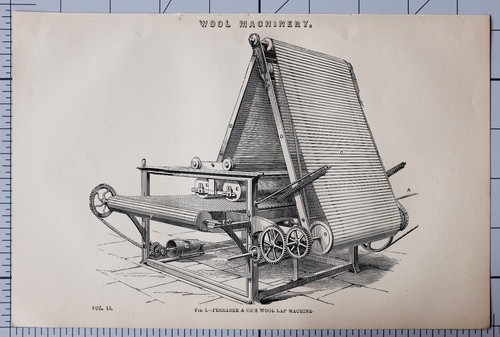1868 stampa macchinari - macchinari, in