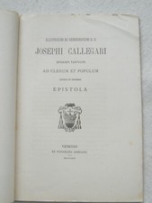 JOSEPHI CALLEGARI Episcopi