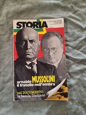 STORIA ILLUSTRATA RIVISTA 1979 257 MUSSOLINI BANDA GIULIANO CARRO ARMATO  ST6