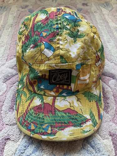 Berretto obey giallo fantasia - berretto,