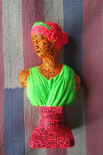 Statua graffiti keith haring - statua,