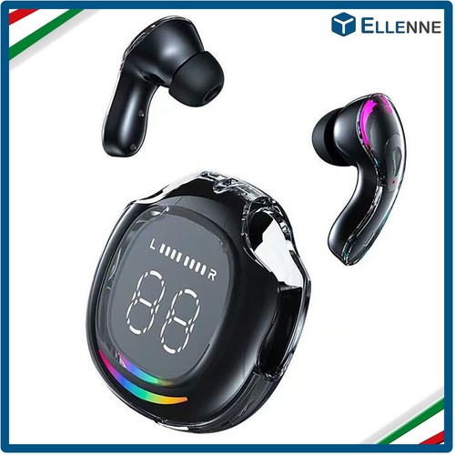 Auricolari slim trasparenti - slim,
