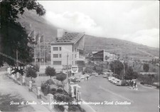 ai74 cartolina rocca di cambio zona alberghiera hotel montecagno e cristallino 