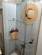 Paravento Separe 3 Pannelli Con Stampa Fronte Retro Paesaggio Divisorio 180x120