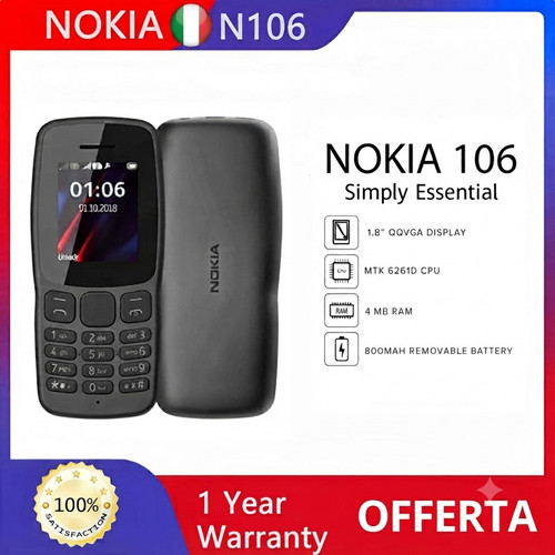 Nokia 106 dual - nokia, (2019)